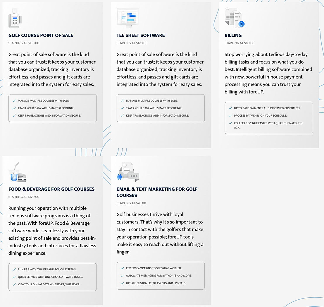 foreup-pricing-cost-and-pricing-plans