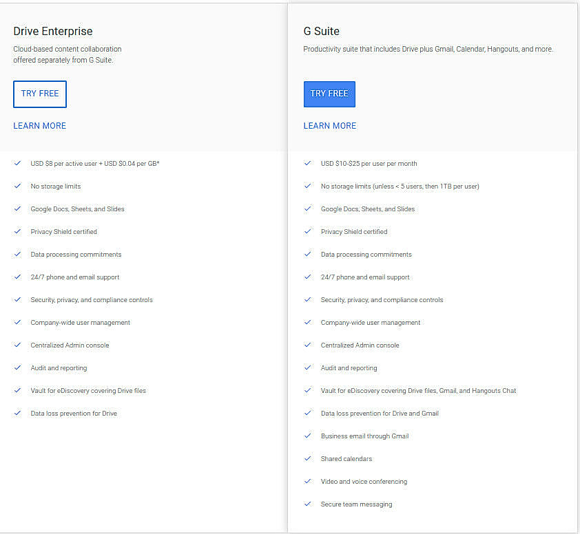 google-drive-pricing-cost-and-pricing-plans