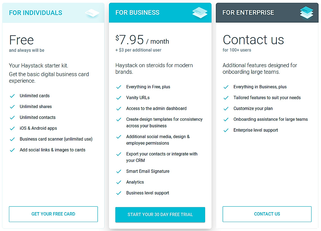 Haystack Pricing Cost and Pricing plans
