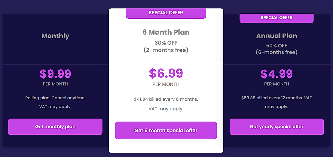 Mysterium VPN Pricing: Cost and Pricing plans