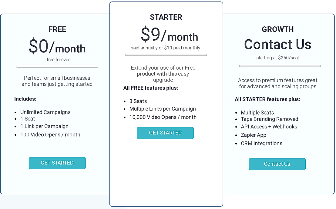 Tape Pricing, Reviews and Features (January 2024)