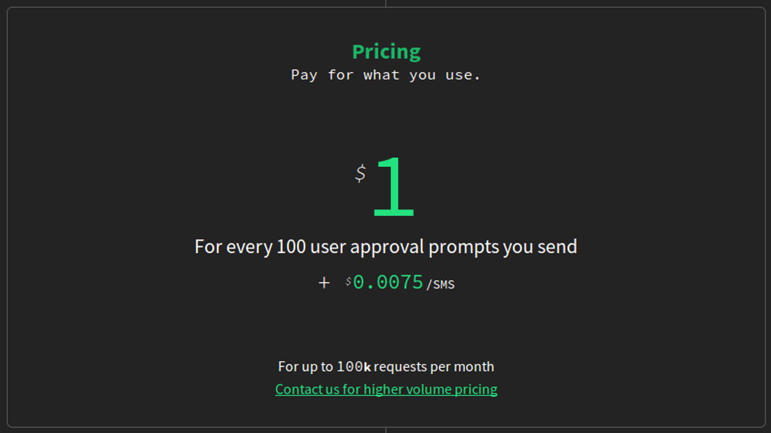 ApproveAPI Pricing