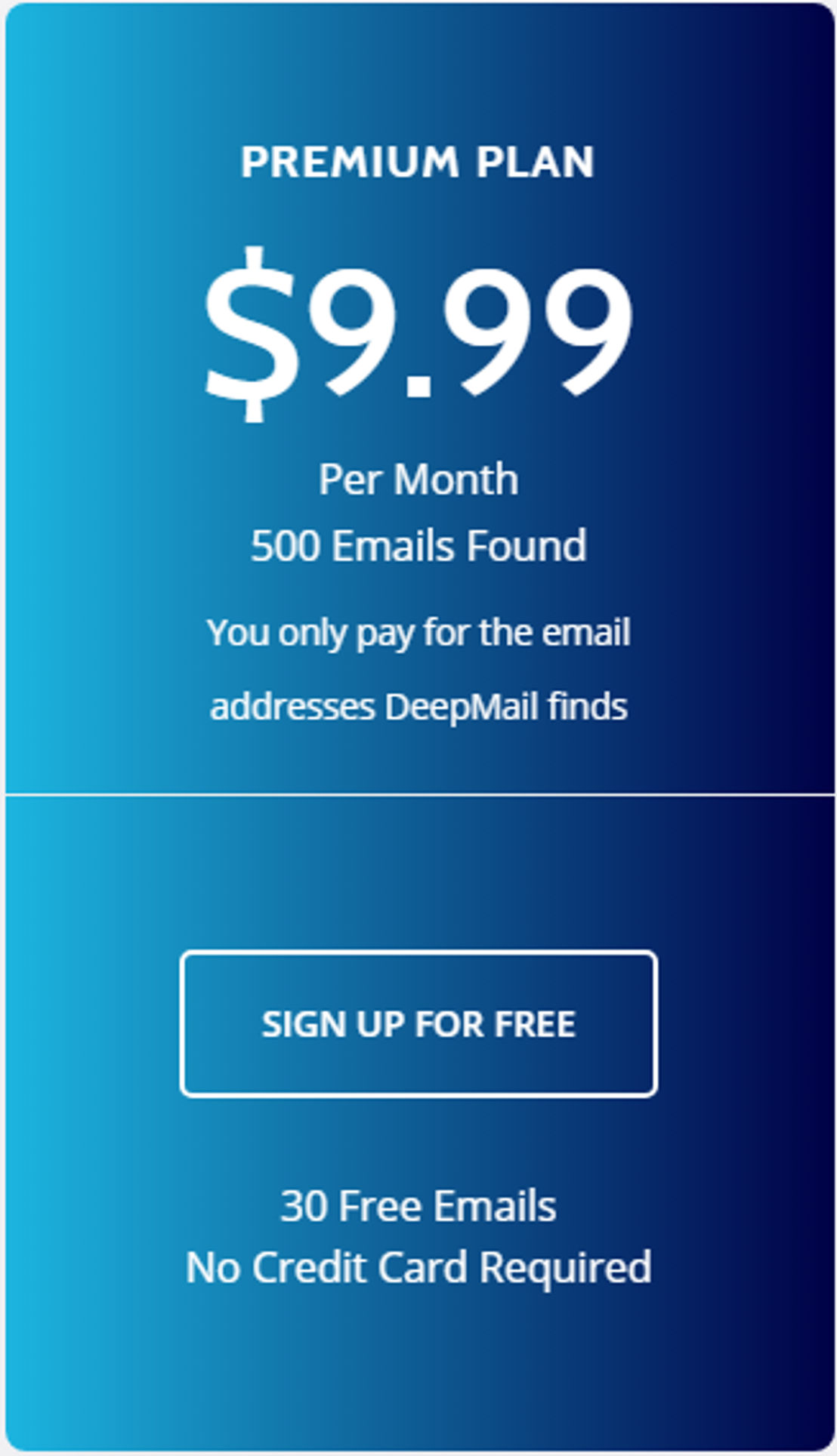 DeepMail Pricing