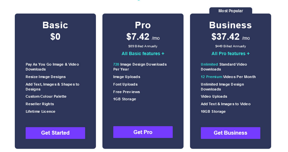 Design Wizard Screenshots