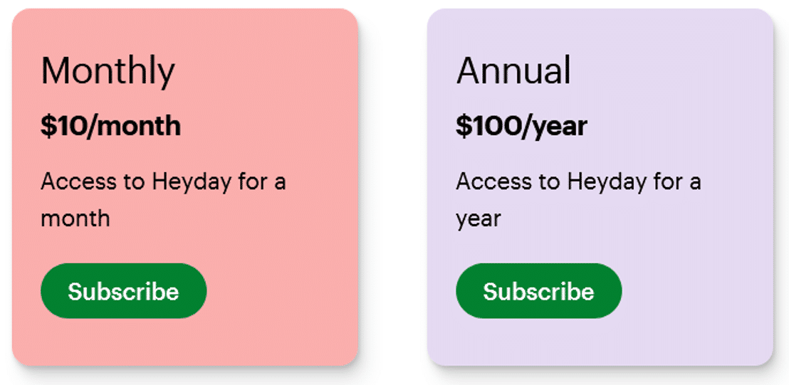 heyday-pricing-cost-and-pricing-plans