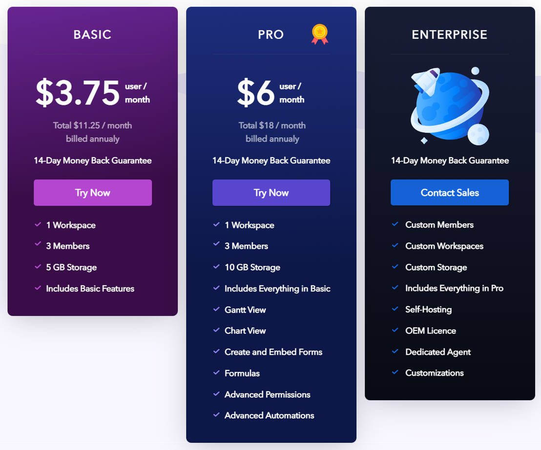 Infinity pricing 1