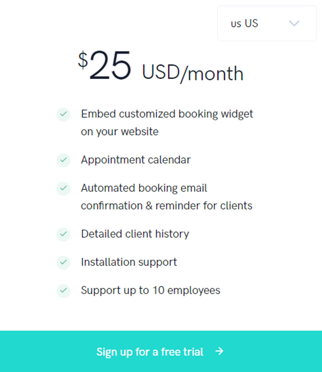 InScheduler pricing 1