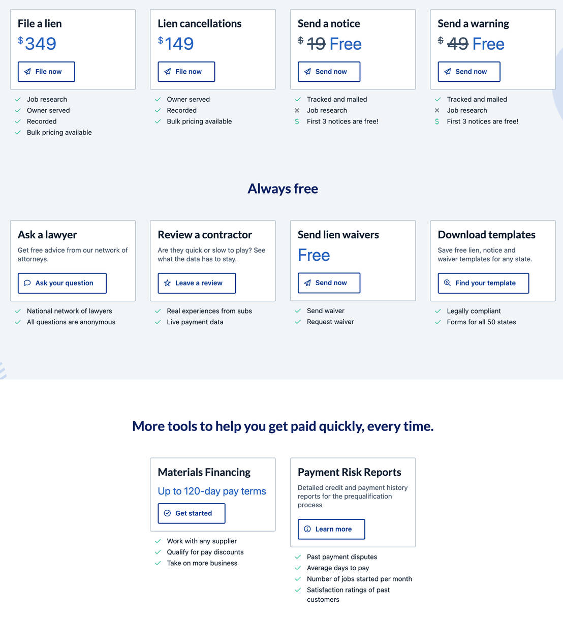 LEVELSET Pricing Cost and Pricing plans