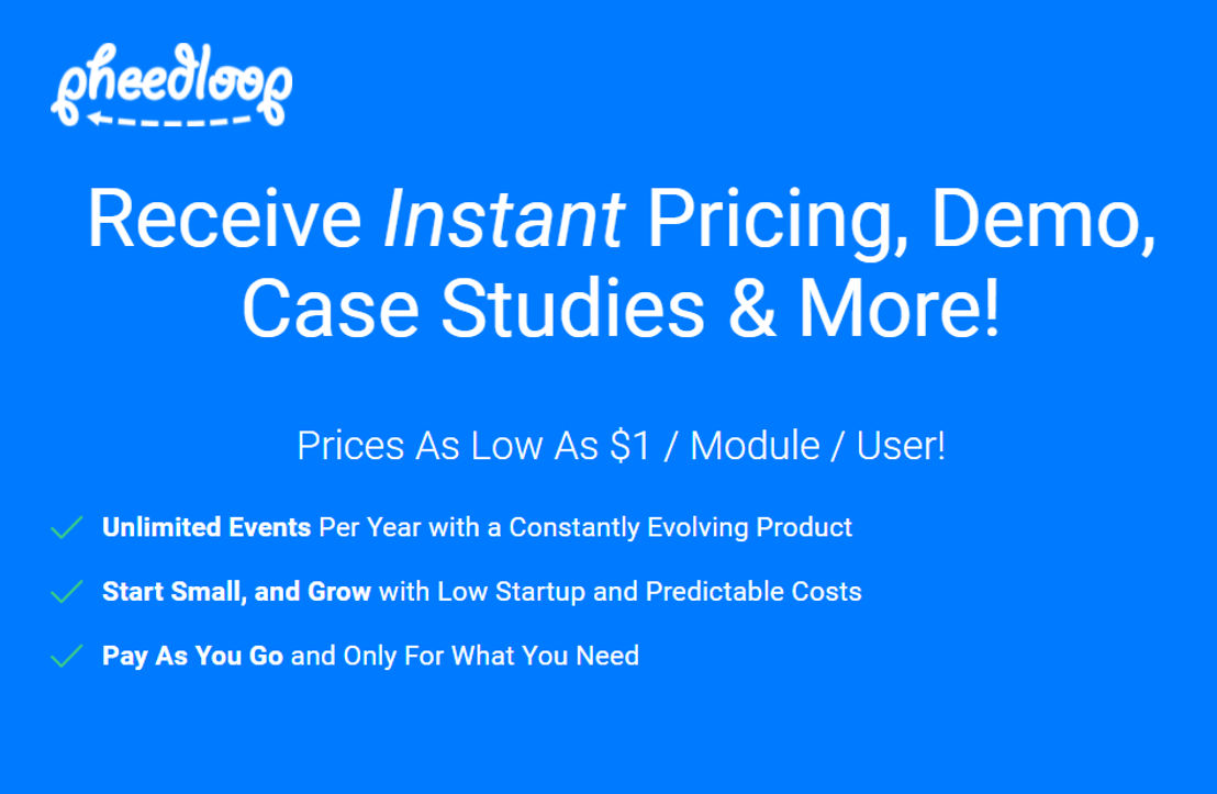 PheedLoop Pricing
