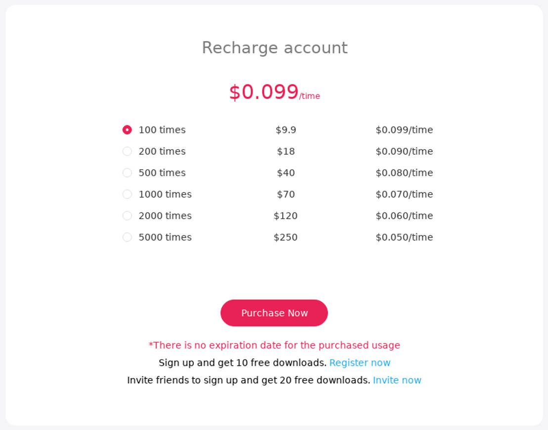PicUP.AI pricing 1
