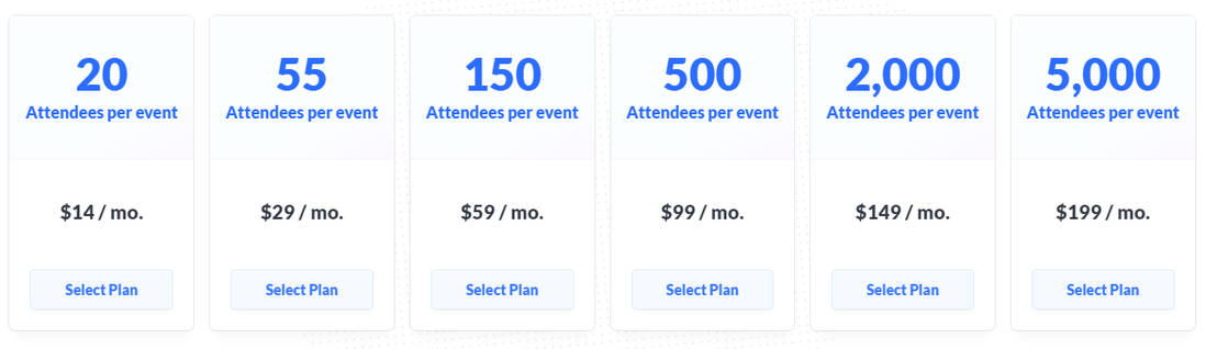 Planning Center Registrations pricing 1