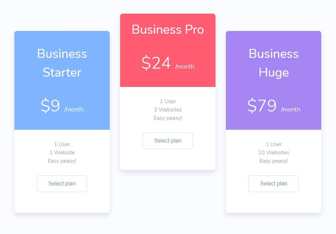 Presence Stars pricing 1