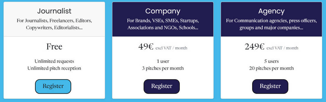 PressValue pricing 1