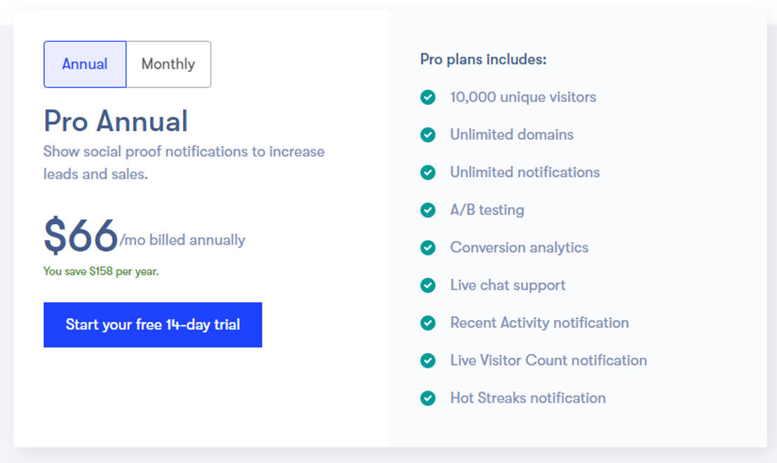 Proof Pulse pricing 2