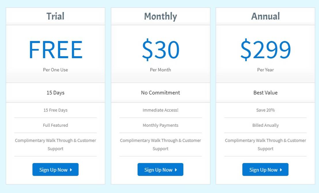 Pro-Posal pricing 1