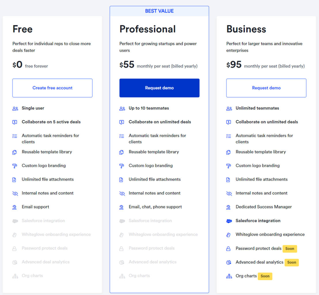 Recapped.io pricing 1