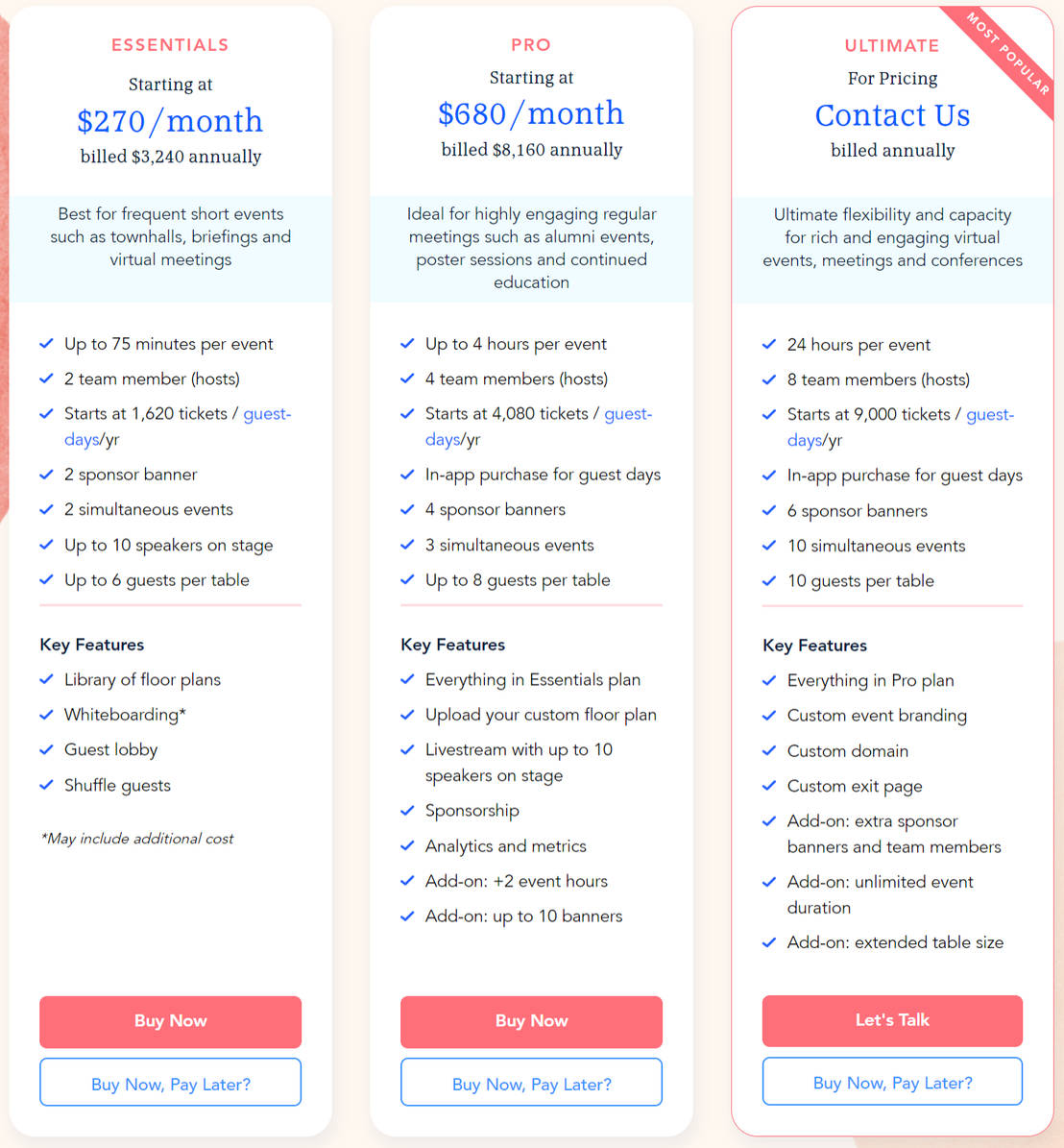 Remo Conference pricing 1