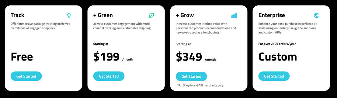 Route For Merchants pricing 1