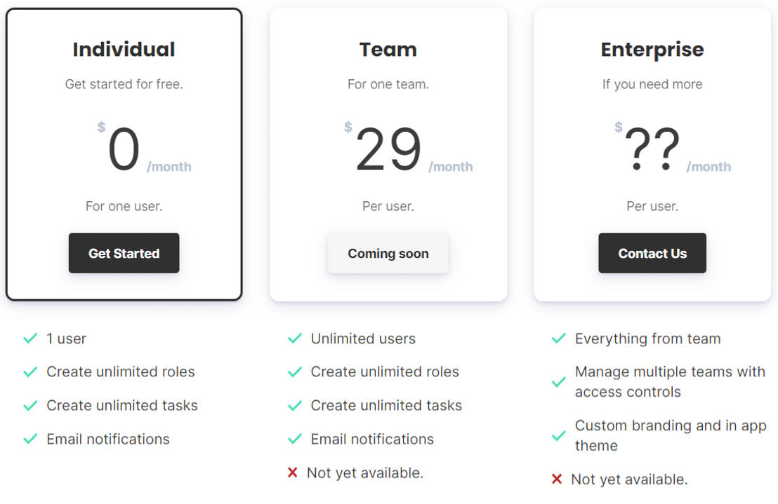 Routine Ops pricing 1