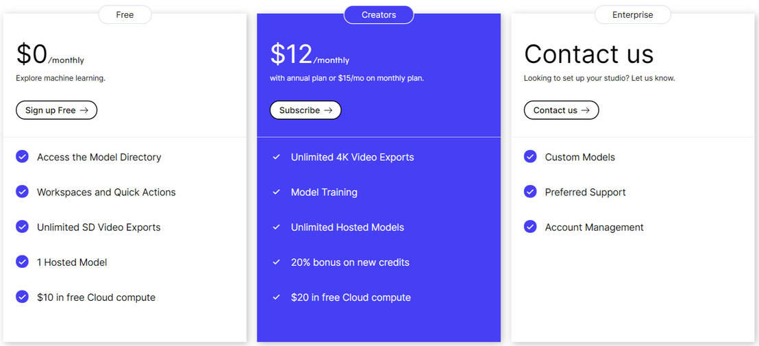 Runway pricing 1