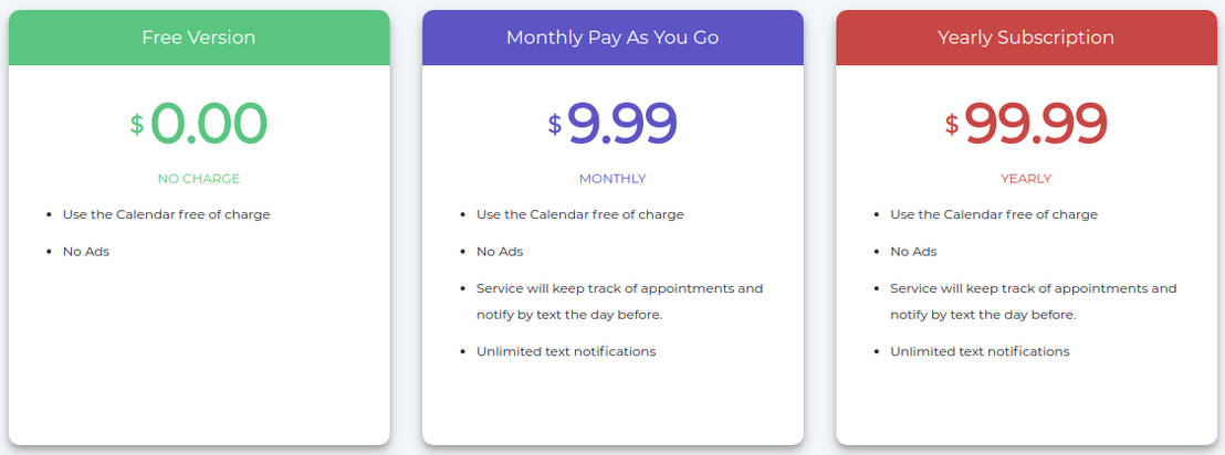 Scheduly pricing 1