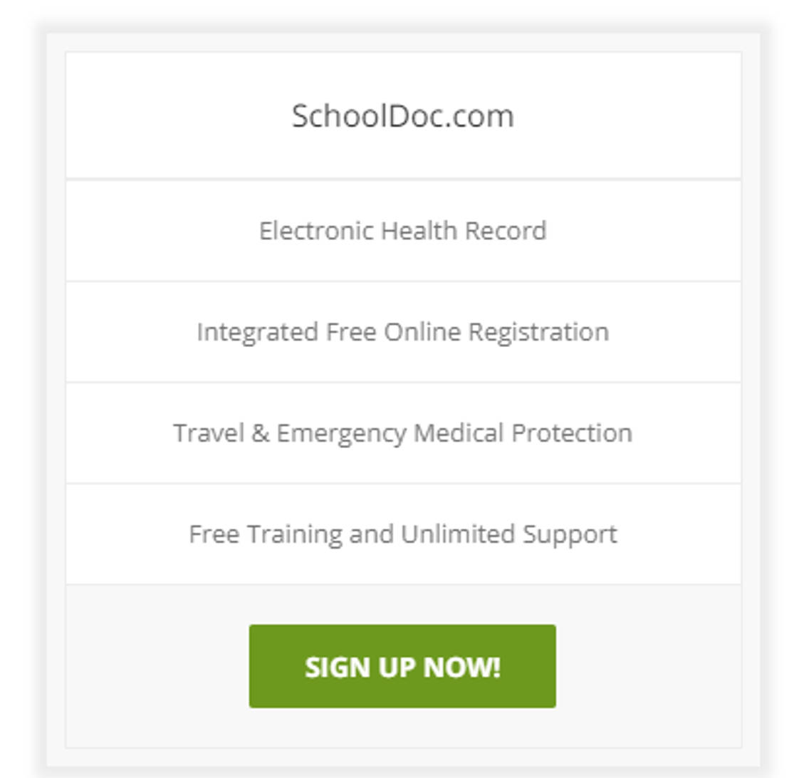 SchoolDoc.com pricing 1