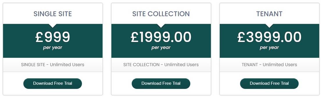 SharePoint Image Editor pricing 1