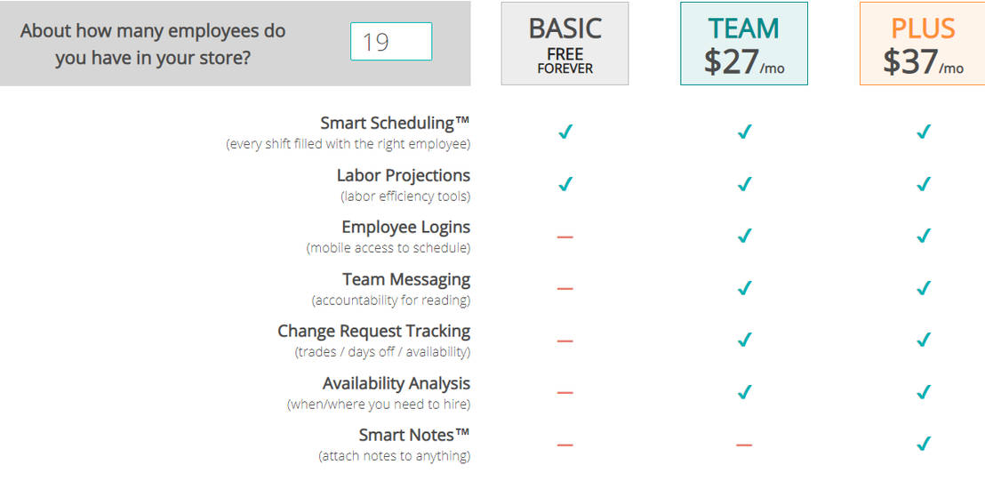 Shift Agent pricing 1