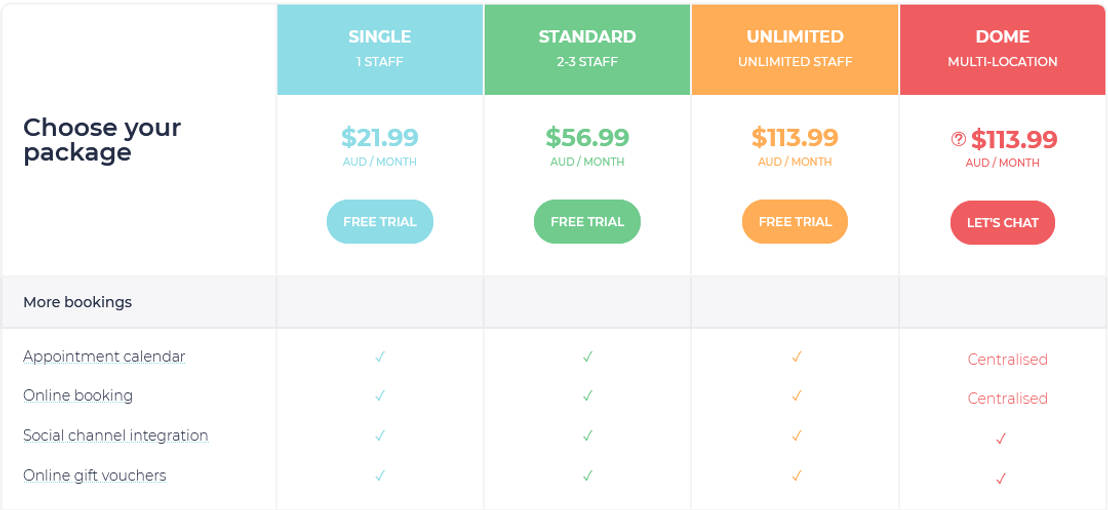 Simple Salon pricing 1