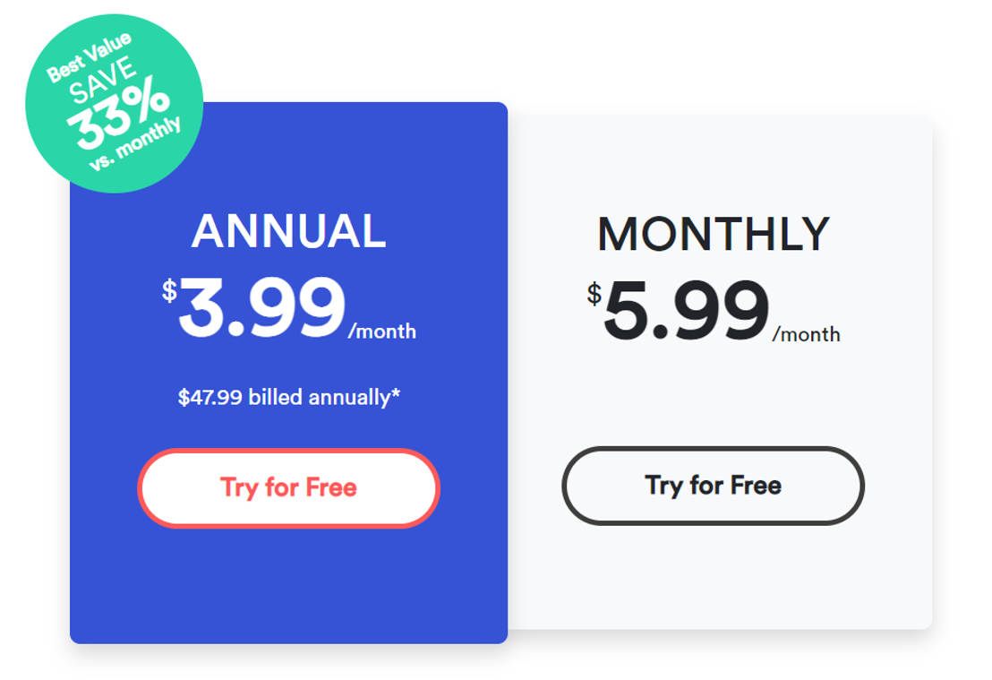 Simplifi pricing 2