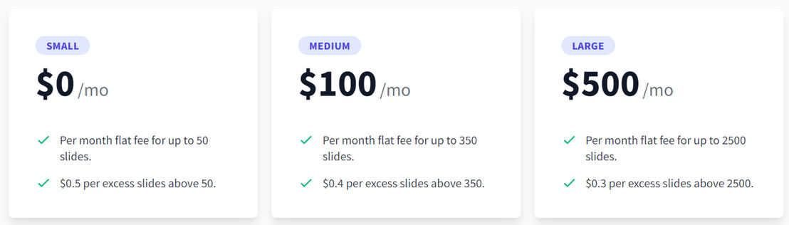 SlidePack Pricing
