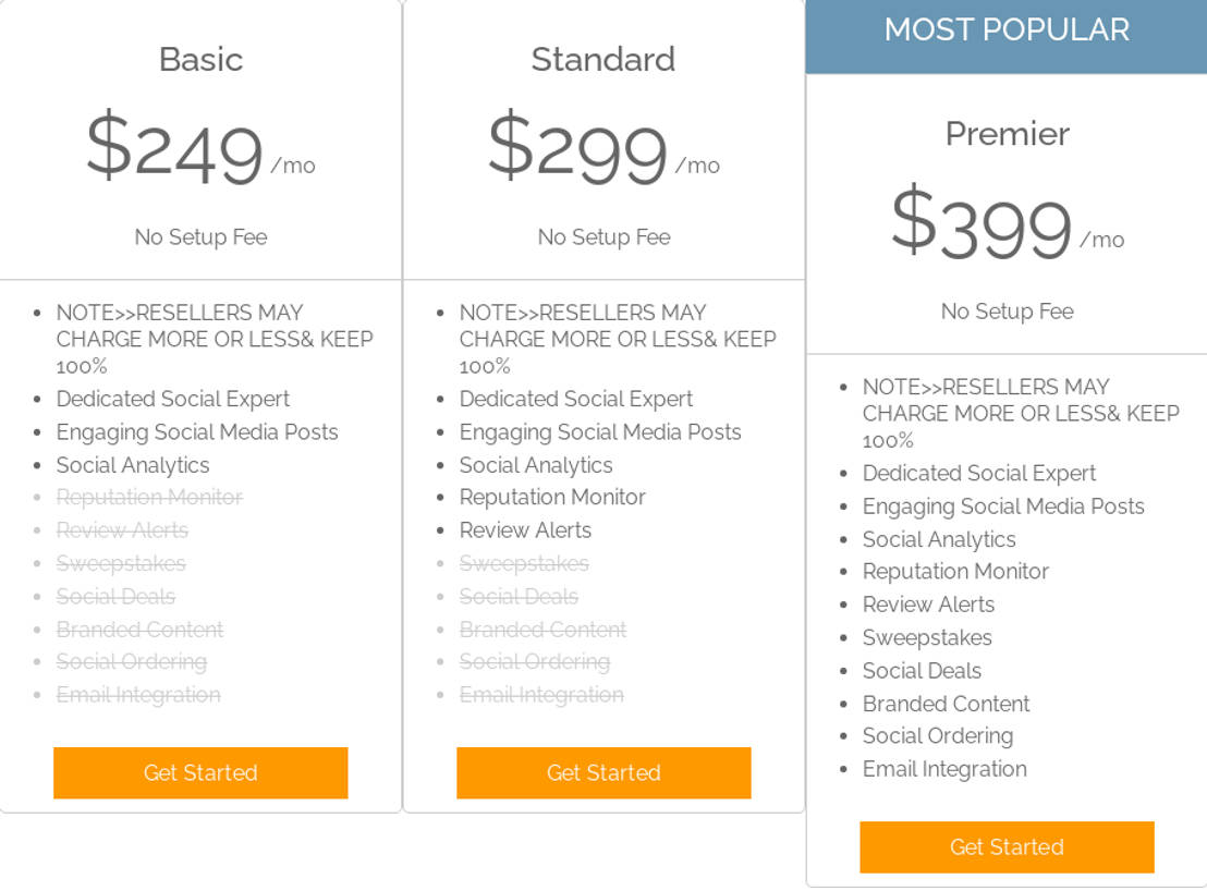 SocialXpand pricing 1