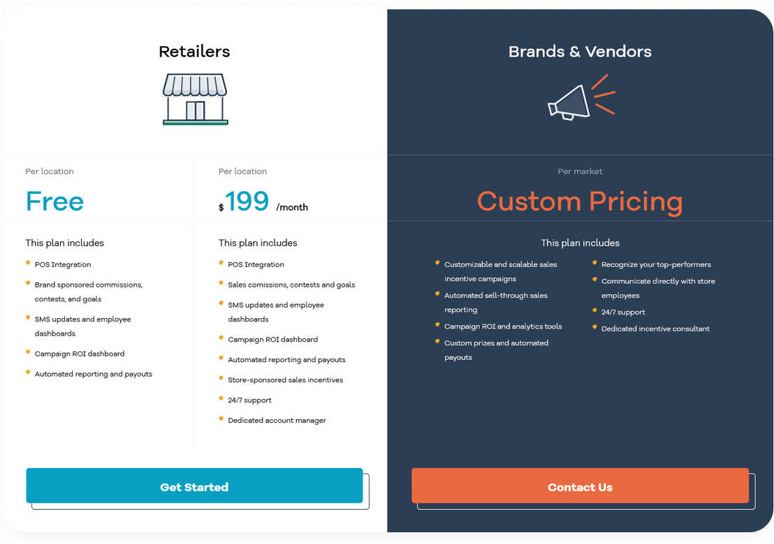 SparkPlug pricing 1