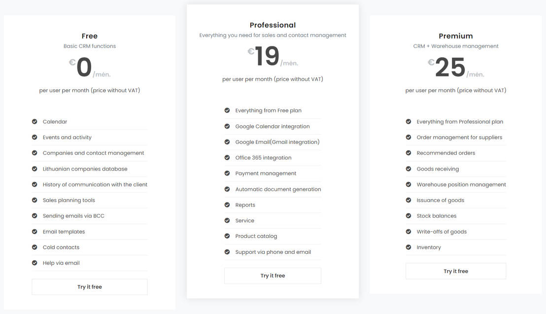 Spin CRM pricing 1