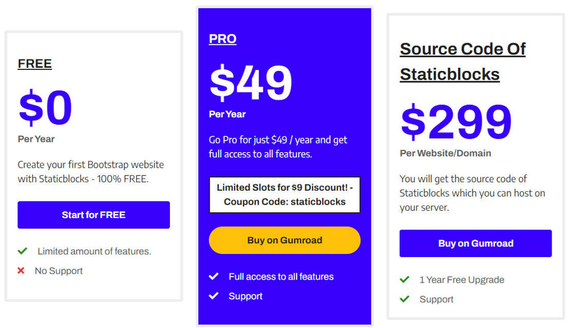 Staticblocks pricing 1