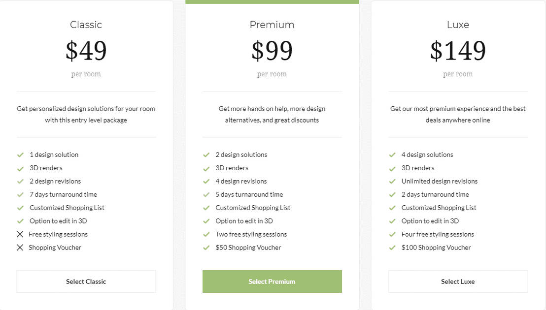 Styldod pricing 1
