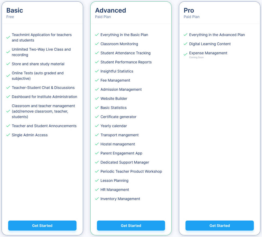 Teachmint Screenshots