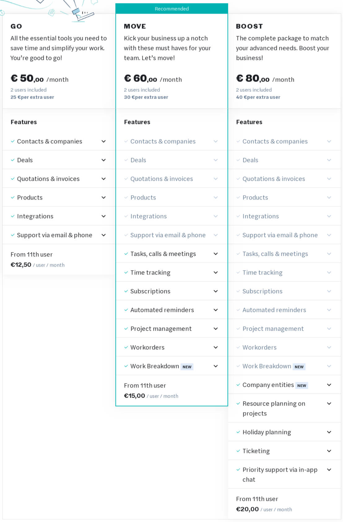 Teamleader pricing 1
