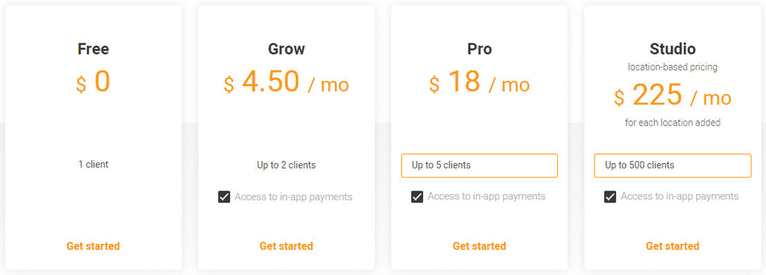 Trainerize Pricing