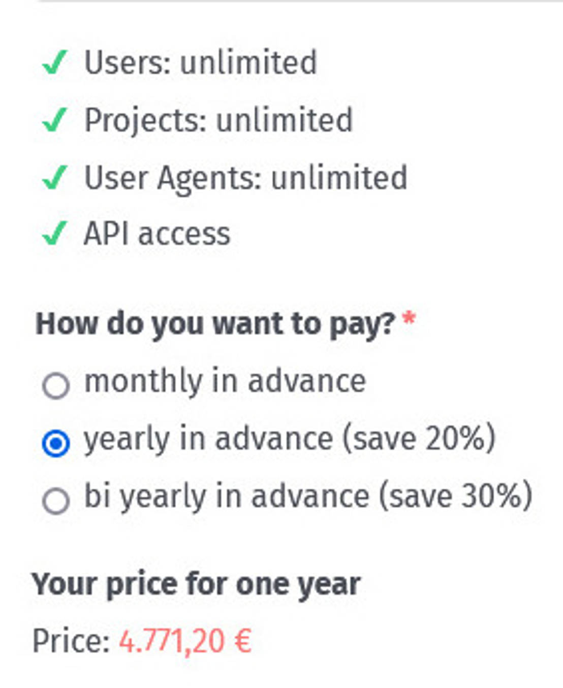 URL-Monitor pricing 1