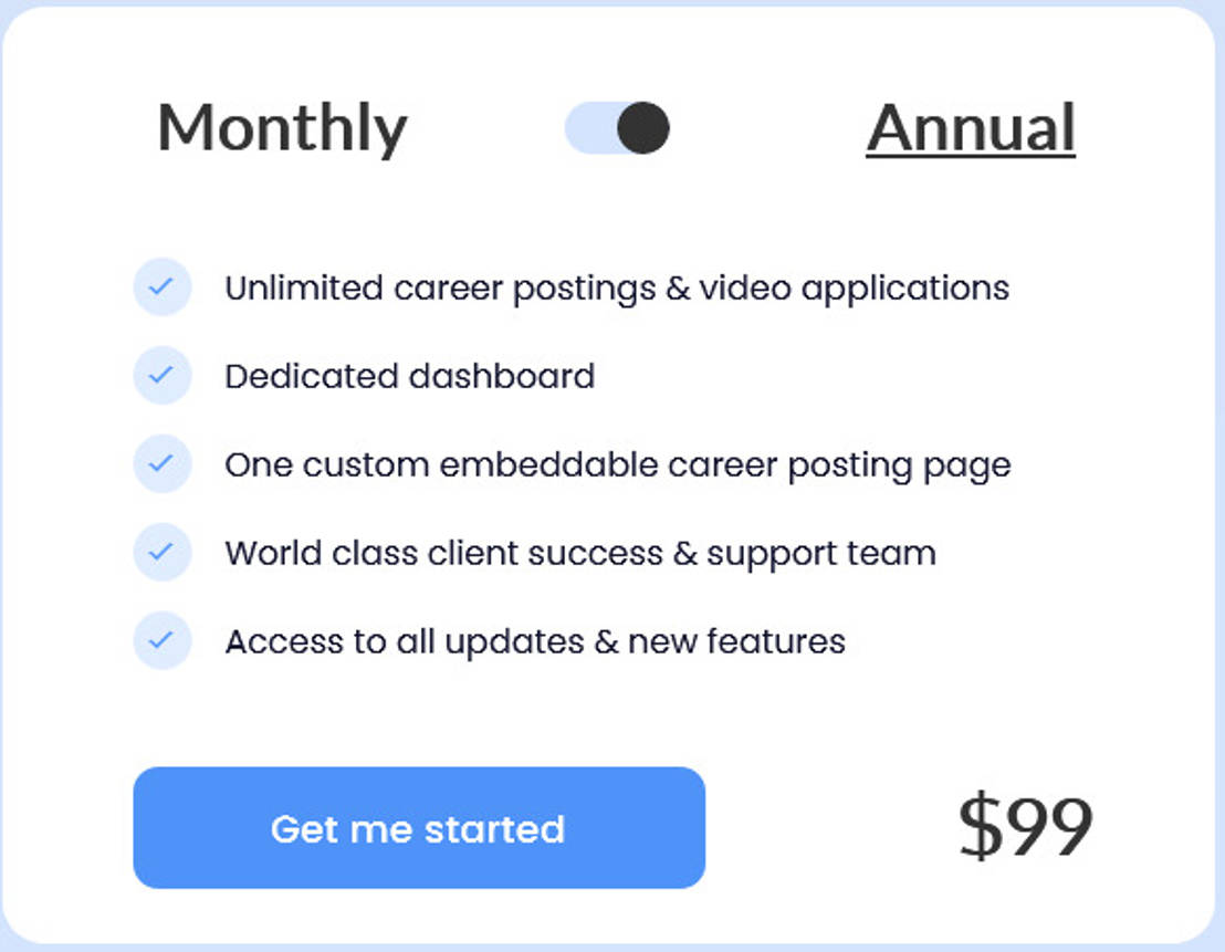 Vidbites pricing 1