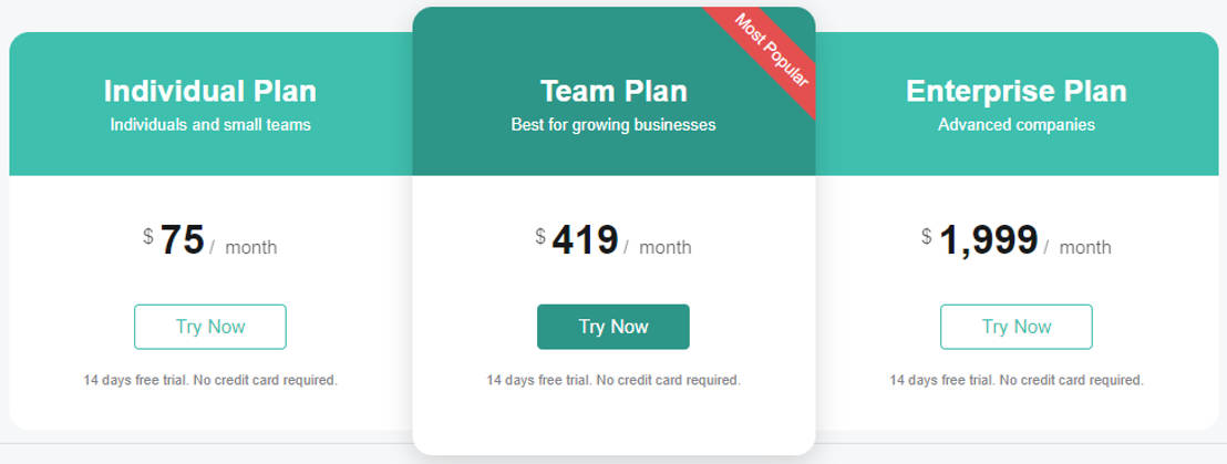 Visualr pricing 1