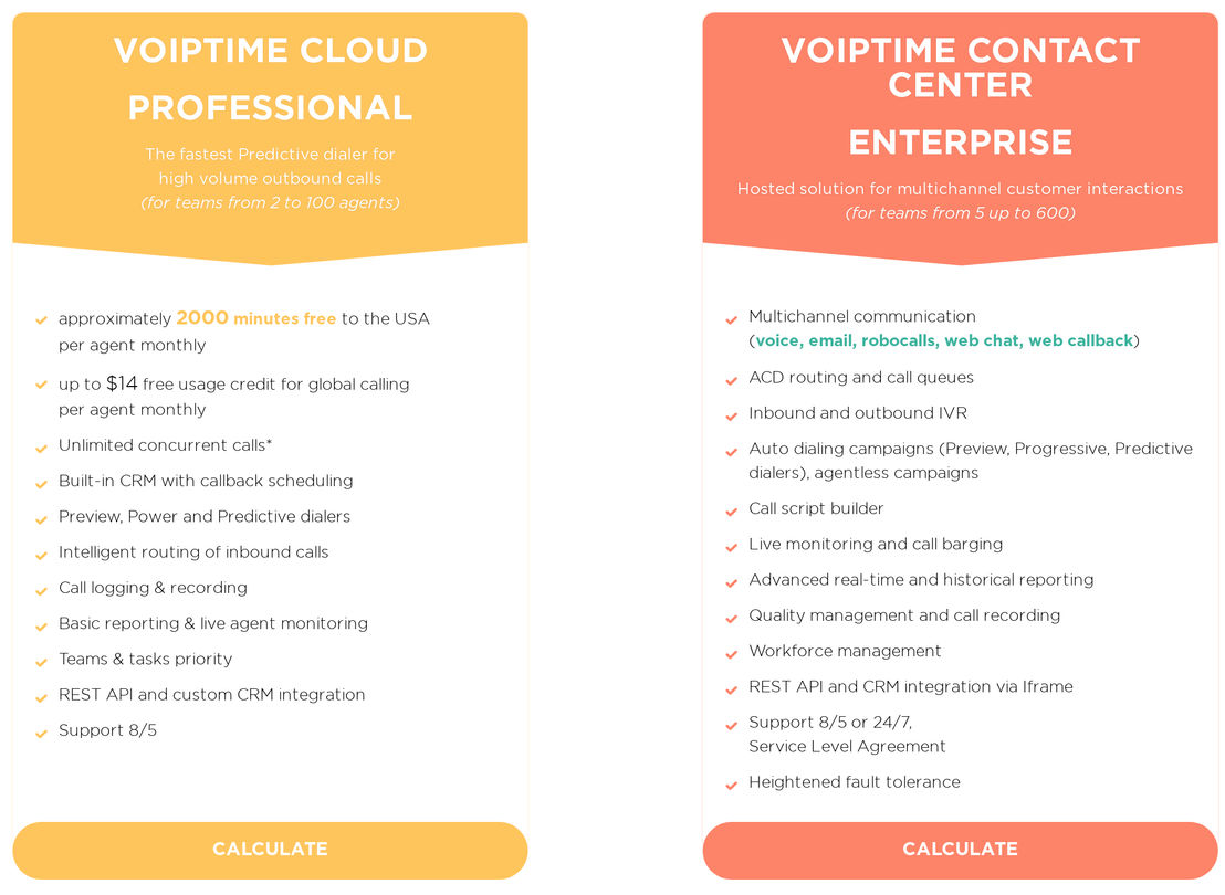 Voiptime Pricing