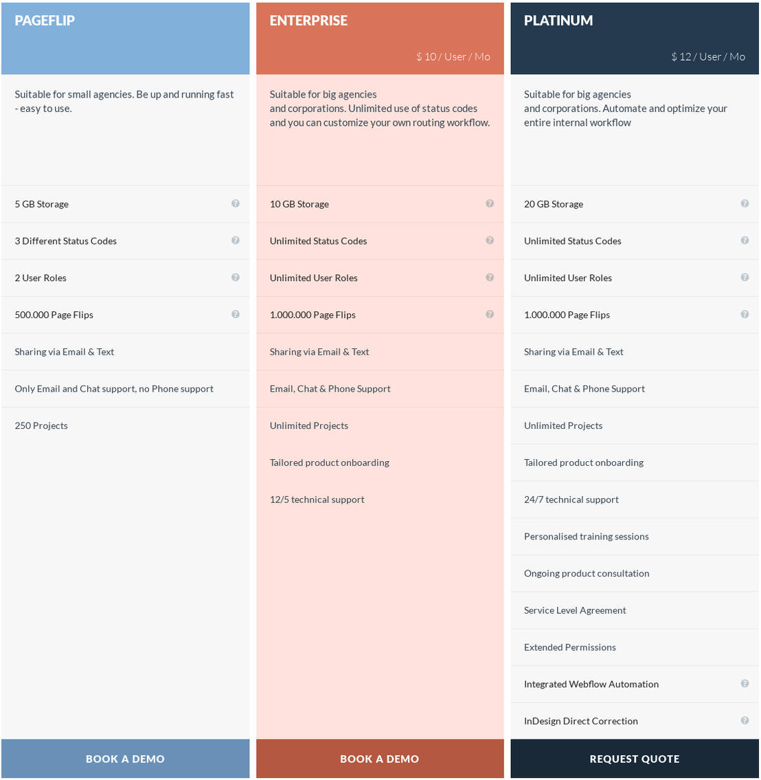 WebProof pricing 1