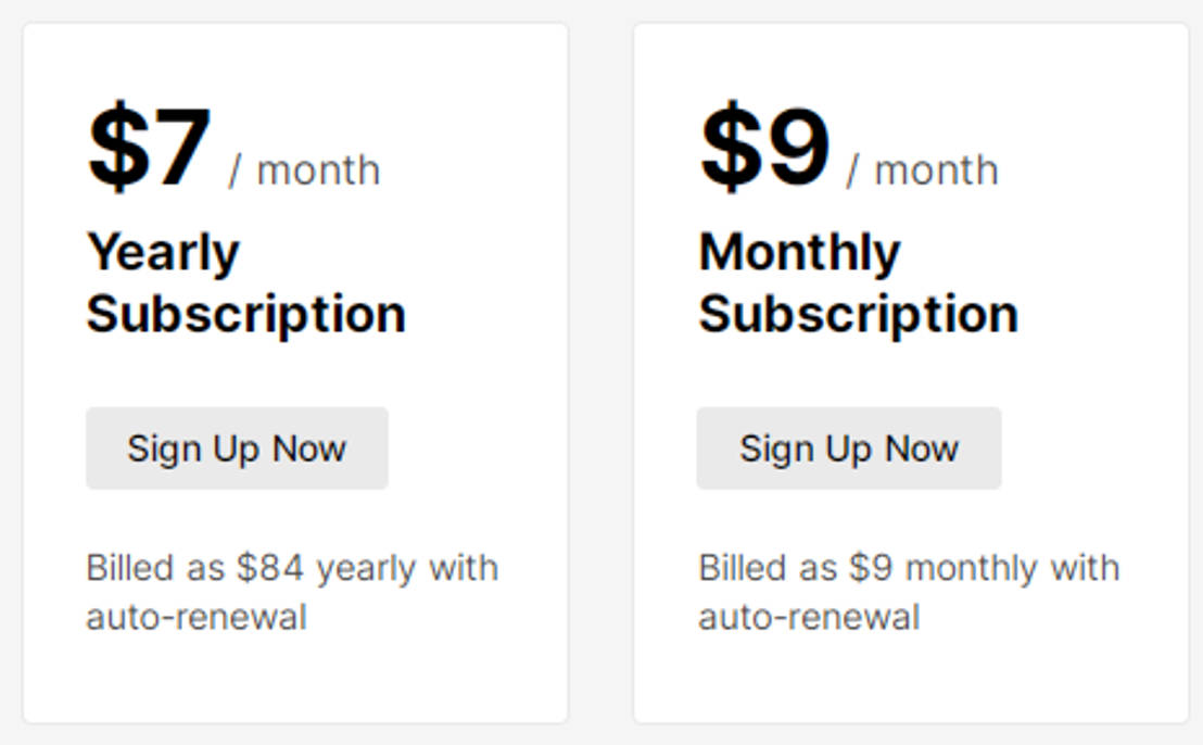 Wrk pricing 1