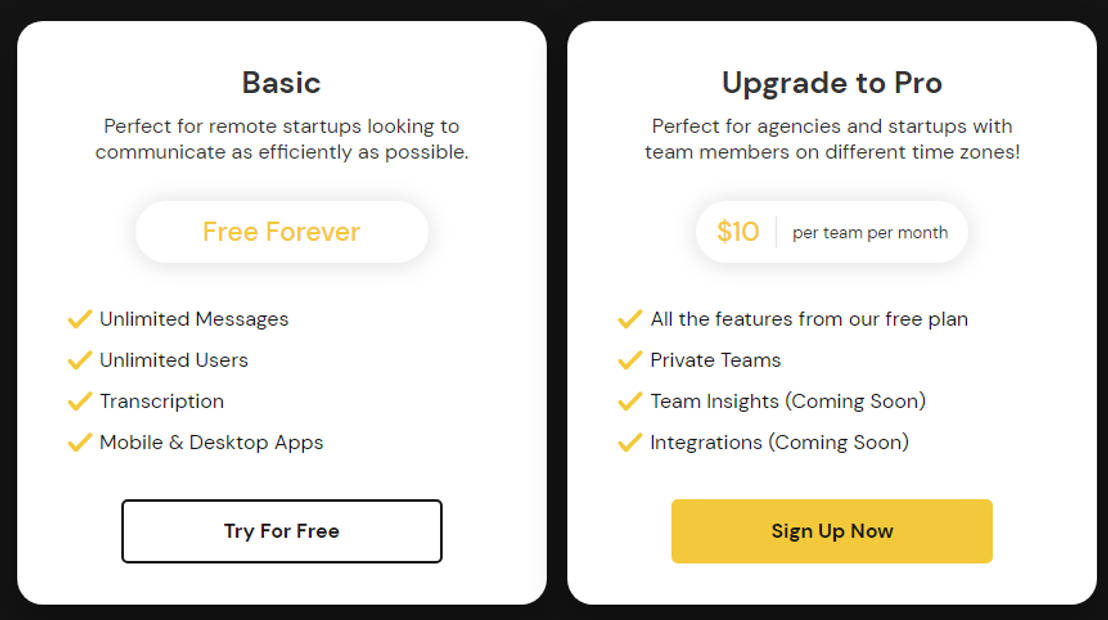 Yac pricing 1