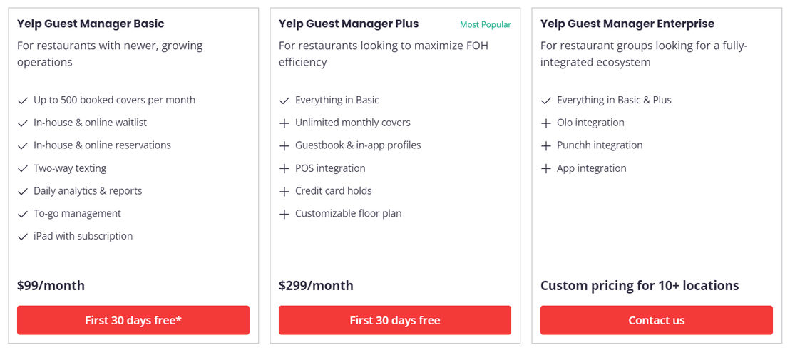 yelp-guest-manager-pricing-cost-and-pricing-plans