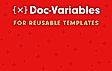 Doc Variables for G Suite