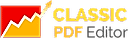 Classic PDF Editor logo