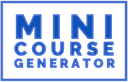 Mini Course Generator logo